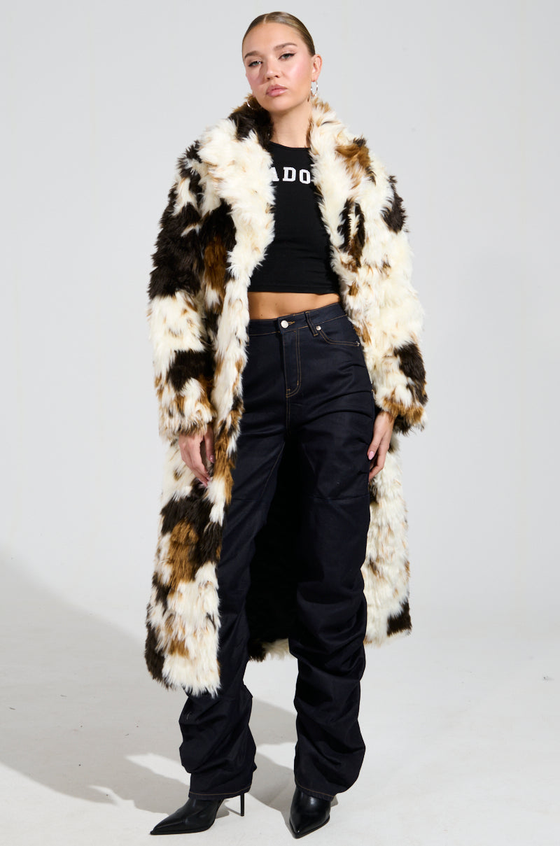 BRONX FAUX FUR COAT