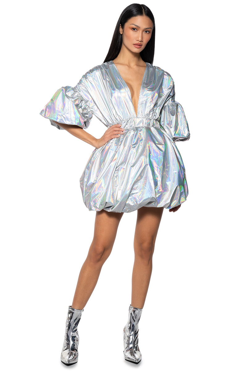 SEEING STARS METALLIC MINI DRESS