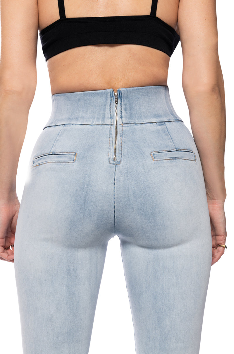 BIG BOOTY FLEX FIT HIGH WAIST DENIM PANT