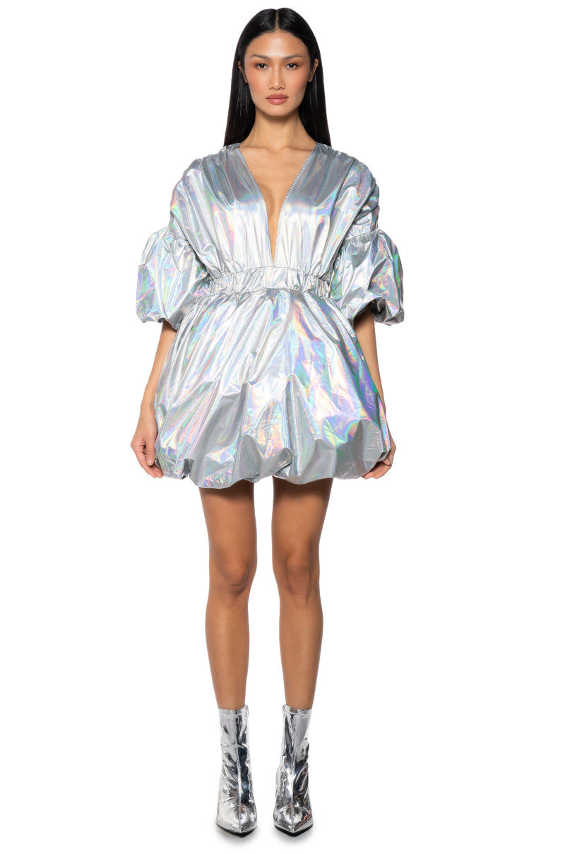 SEEING STARS METALLIC MINI DRESS