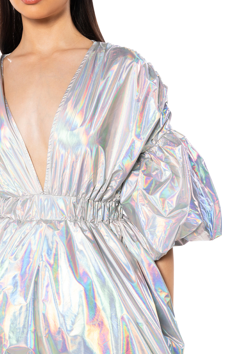 SEEING STARS METALLIC MINI DRESS