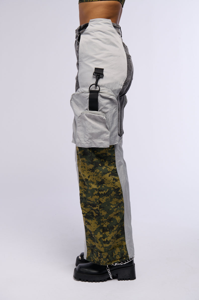 COMBAT COMBO DENIM TROUSER