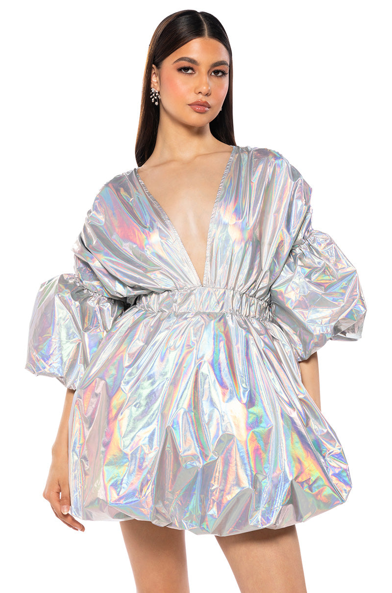 SEEING STARS METALLIC MINI DRESS