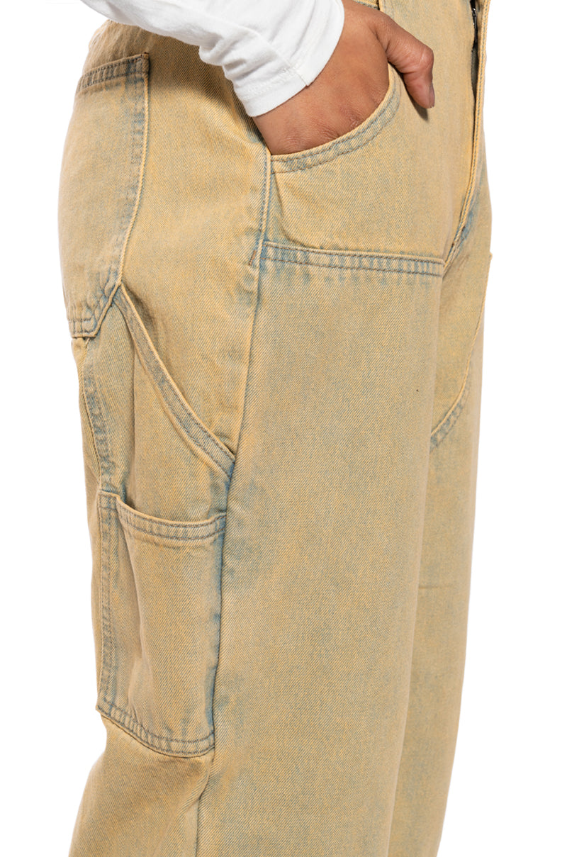 GOETHE MIXED WASH HIGH RISE DENIM