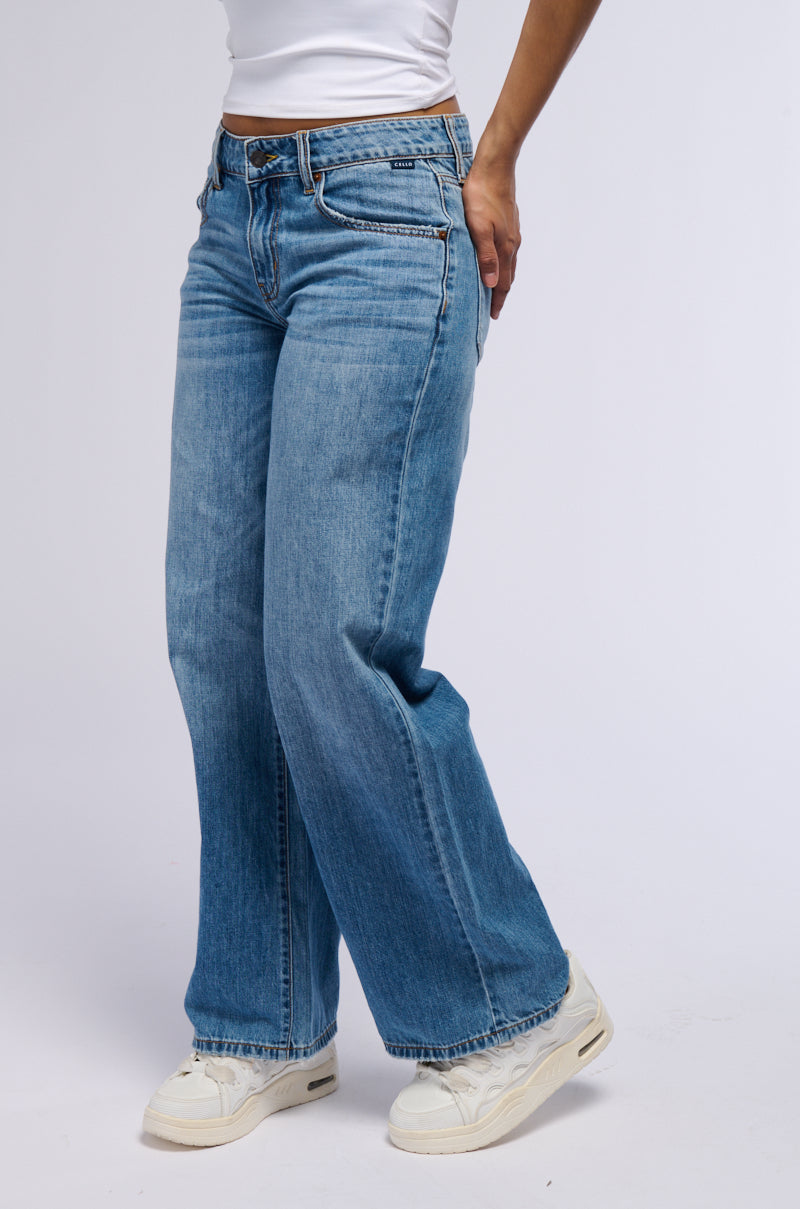 ALIVE AND WELL MID RISE DENIM PANT