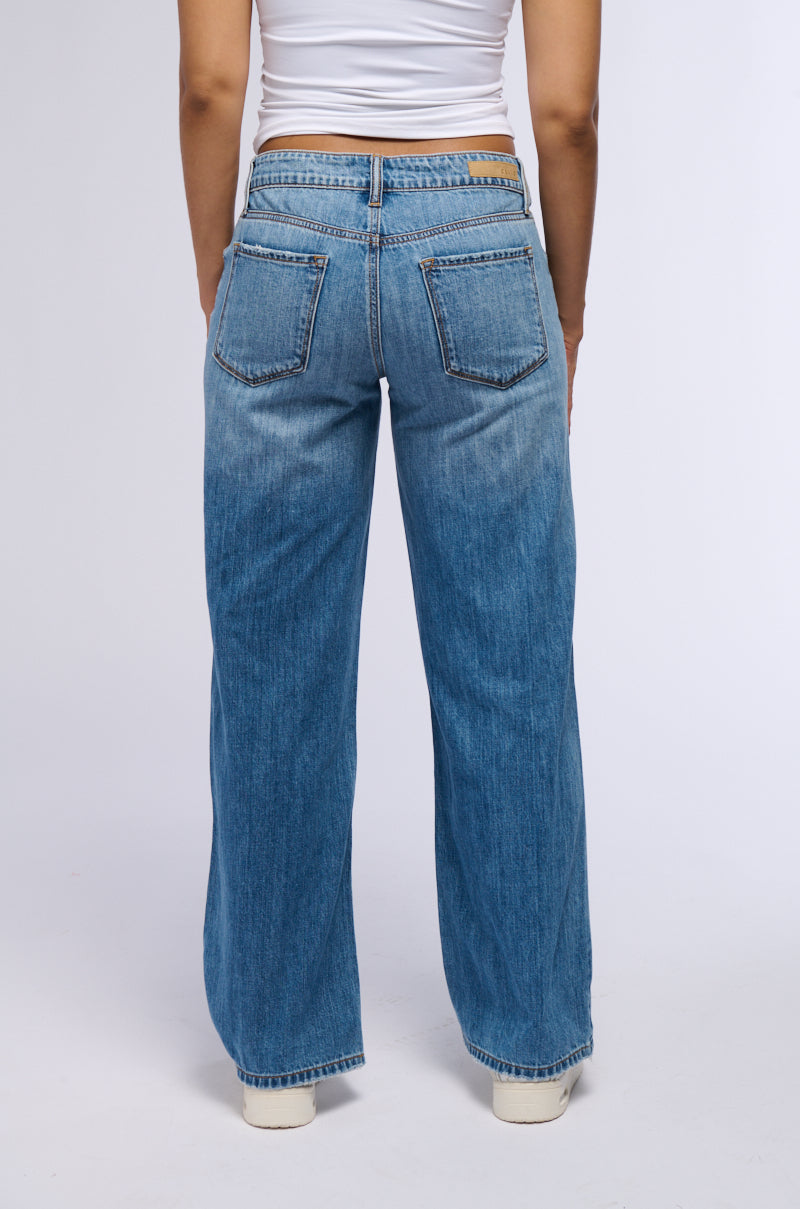 ALIVE AND WELL MID RISE DENIM PANT