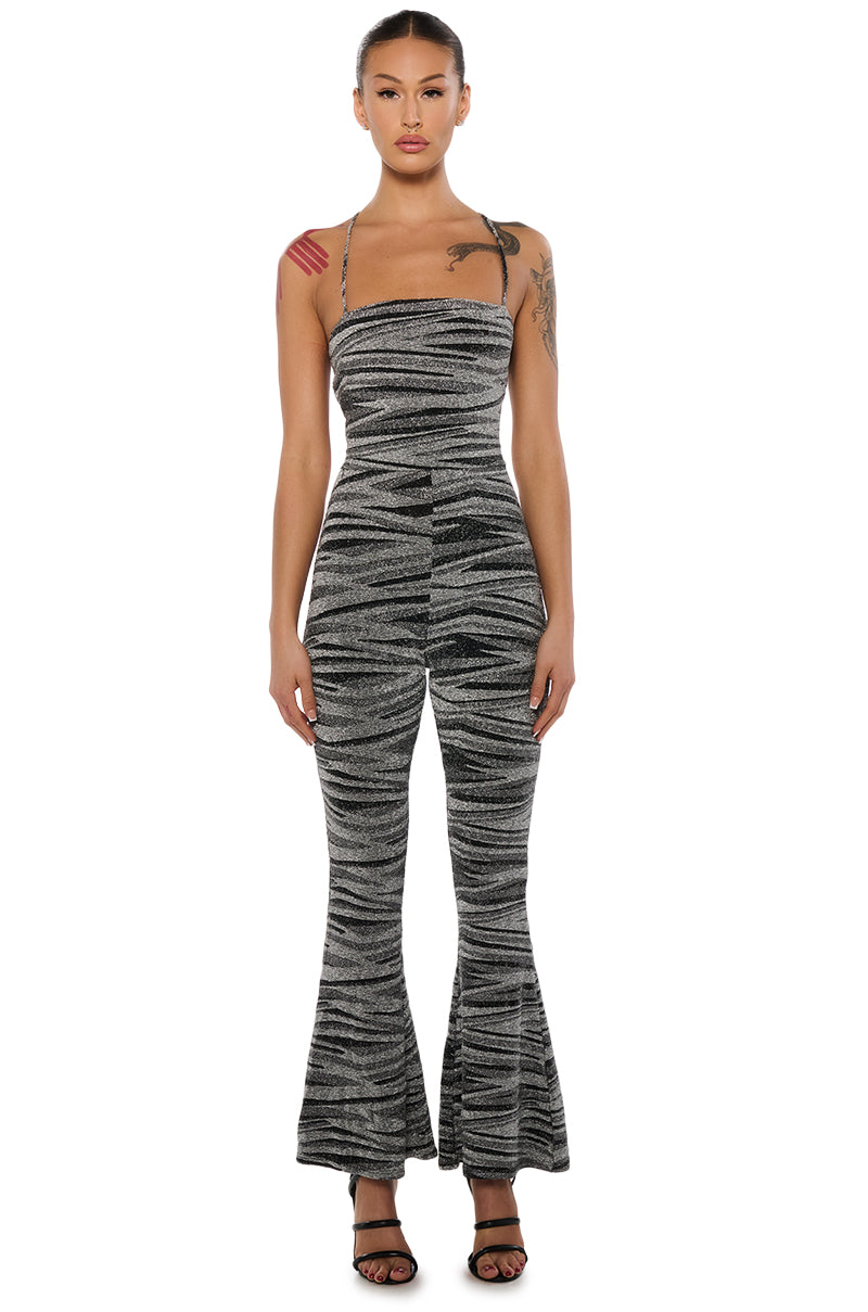 WILD CHILD FLARE JUMPSUIT