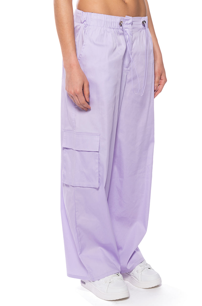 TWO STEP LIGHT WEIGHT WIDE LEG PANT