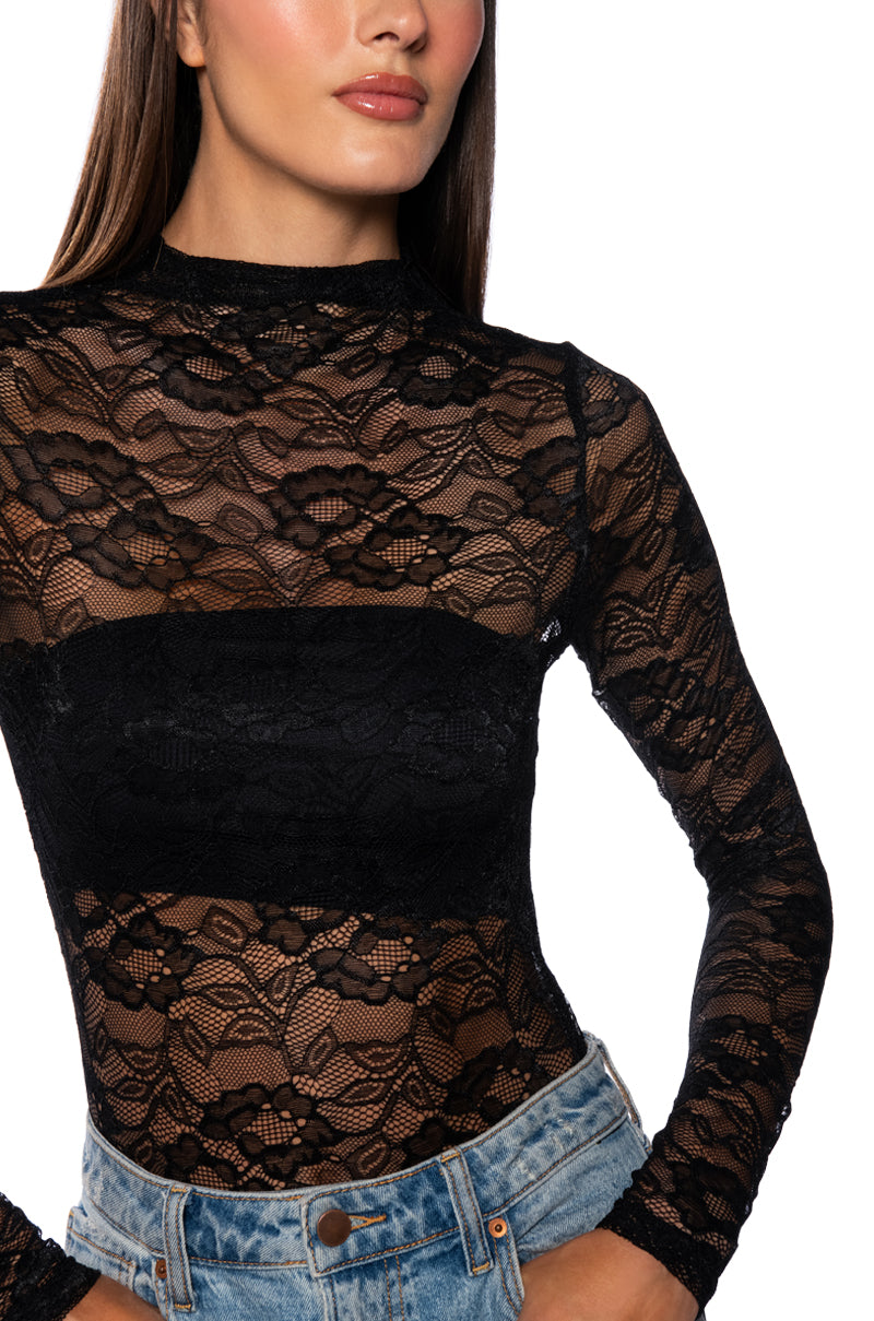 BAILEY LYNN LACE BODYSUIT