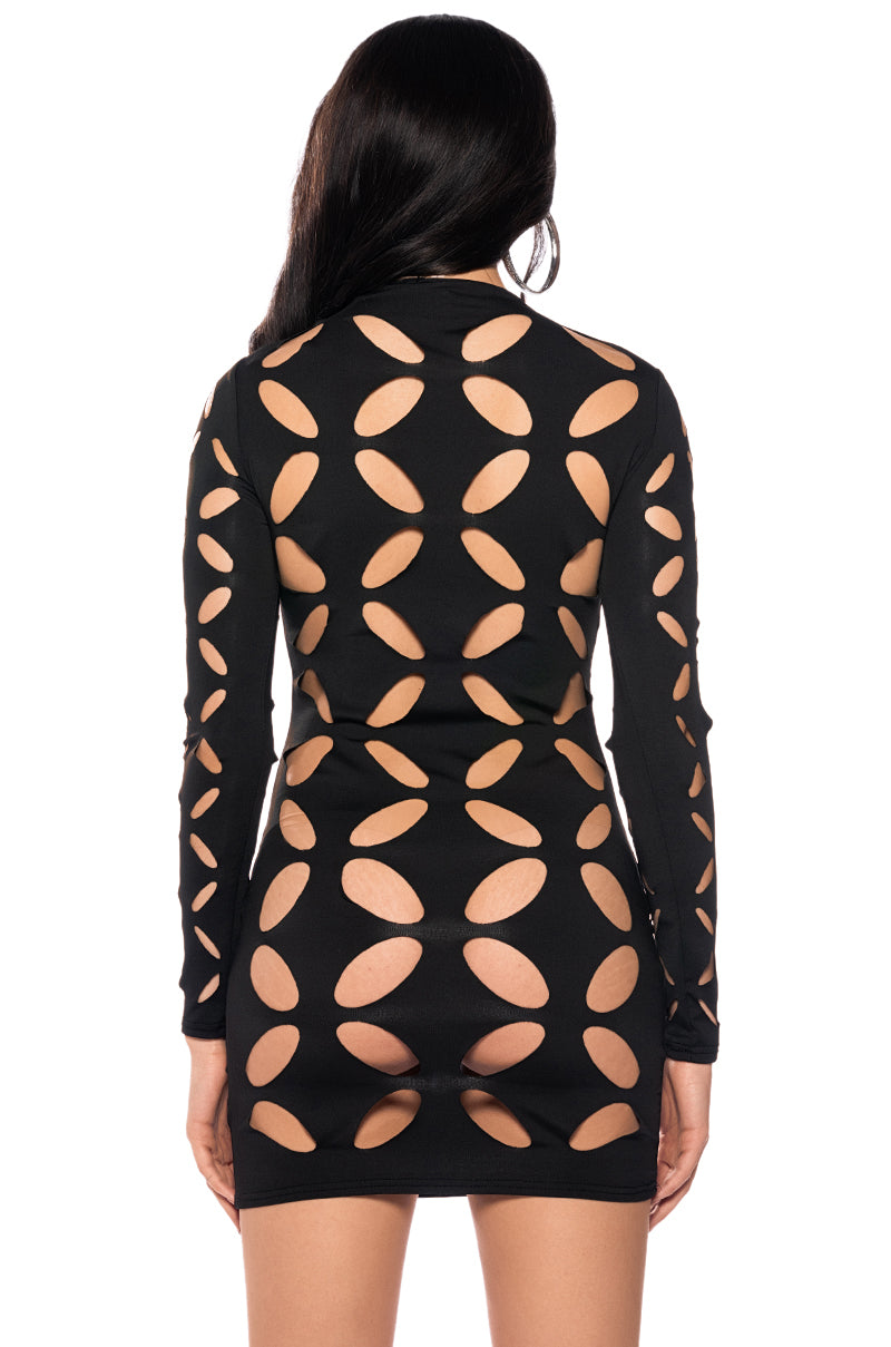 CATHERINE CUT OUT MINI DRESS