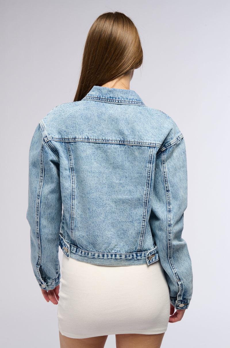 EASY DOES IT EVERYDAY DENIM JACKET