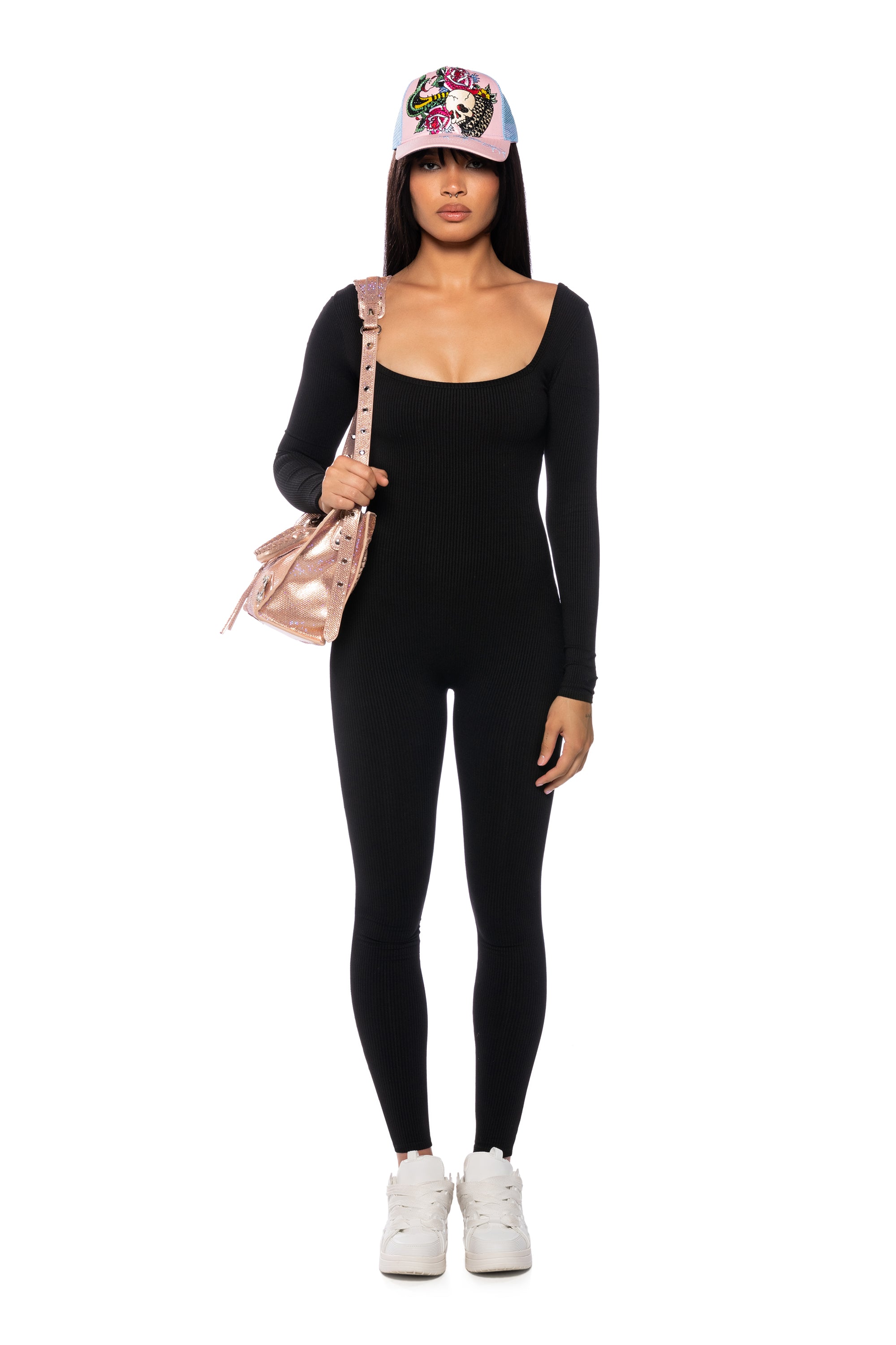 PAXTON LONG SLEEVE CATSUIT