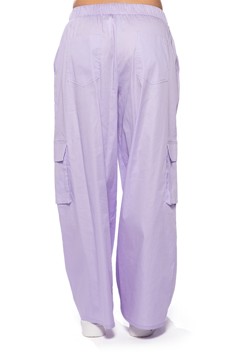 TWO STEP LIGHT WEIGHT WIDE LEG PANT