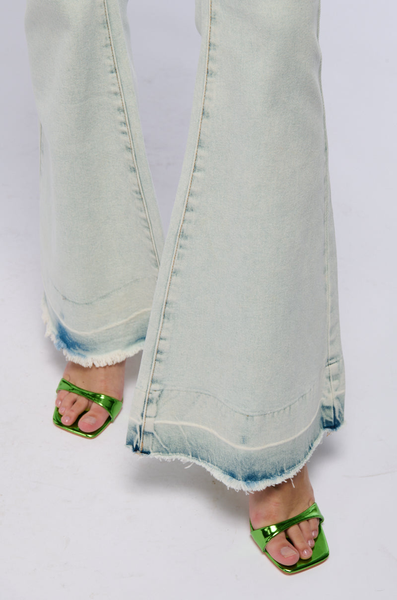 NIGHT SHIFT FLARE DENIM PANT