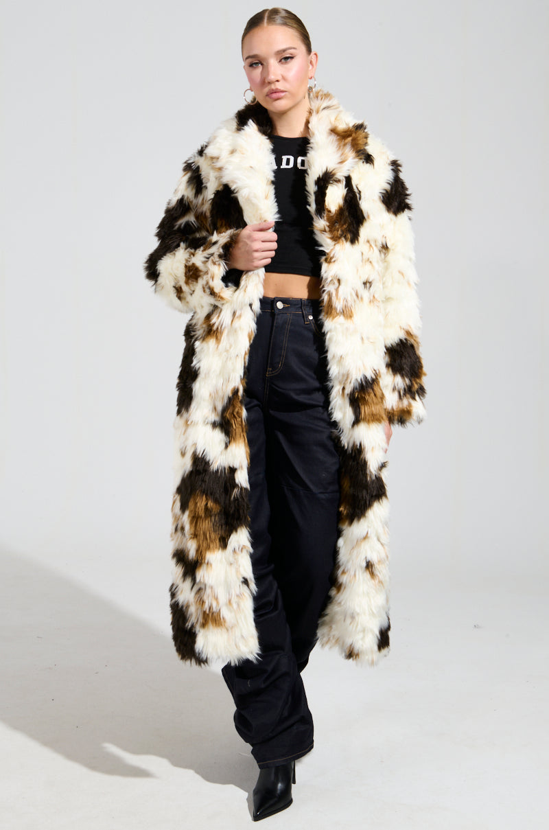 BRONX FAUX FUR COAT