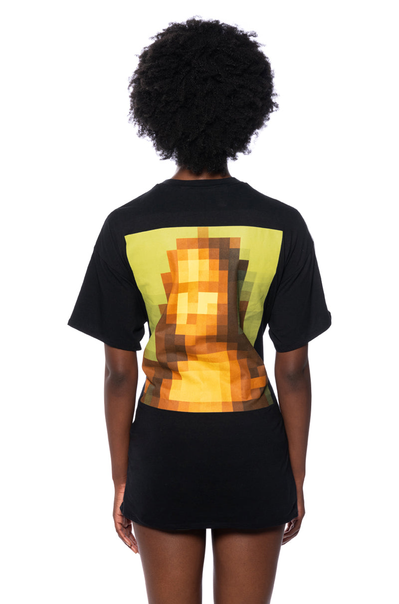 MONA TIE FRONT T SHIRT