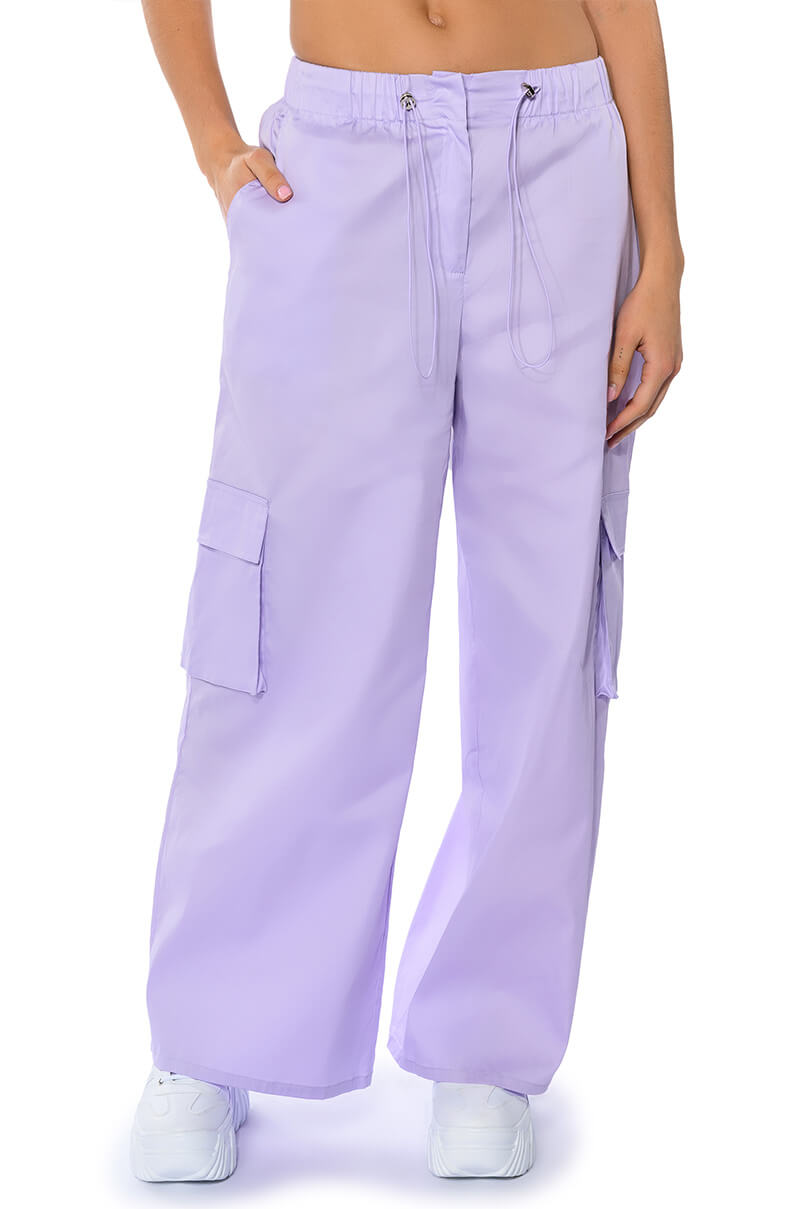 TWO STEP LIGHT WEIGHT WIDE LEG PANT