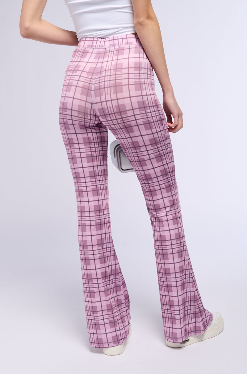 LOOKING FOR SOME FUN PLAID FLARE LEGGING