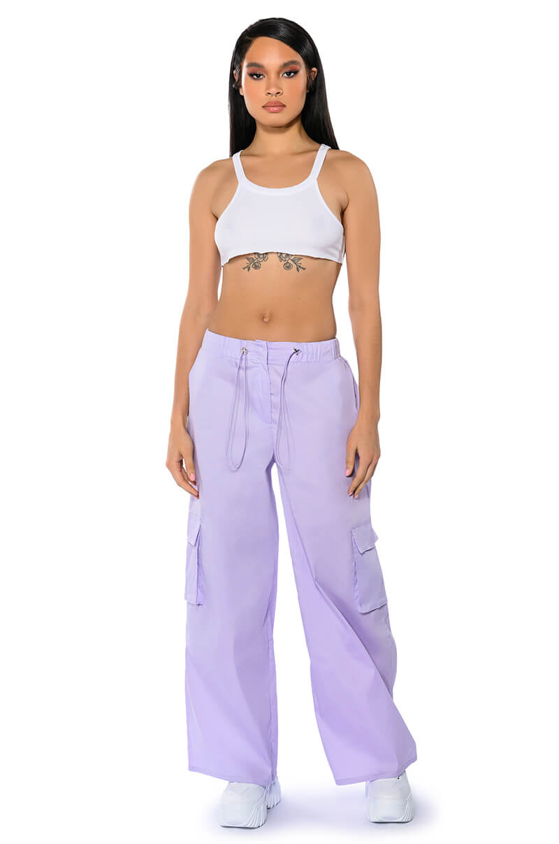 TWO STEP LIGHT WEIGHT WIDE LEG PANT