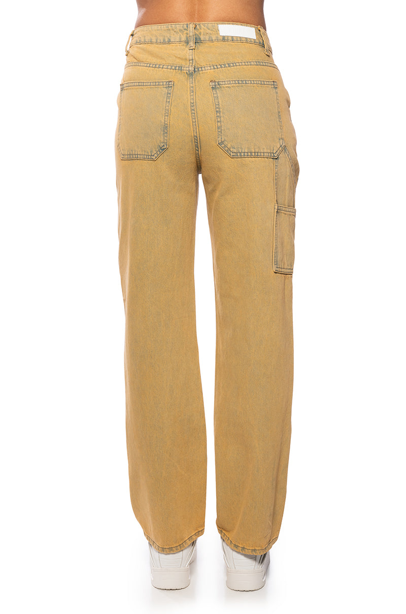 GOETHE MIXED WASH HIGH RISE DENIM