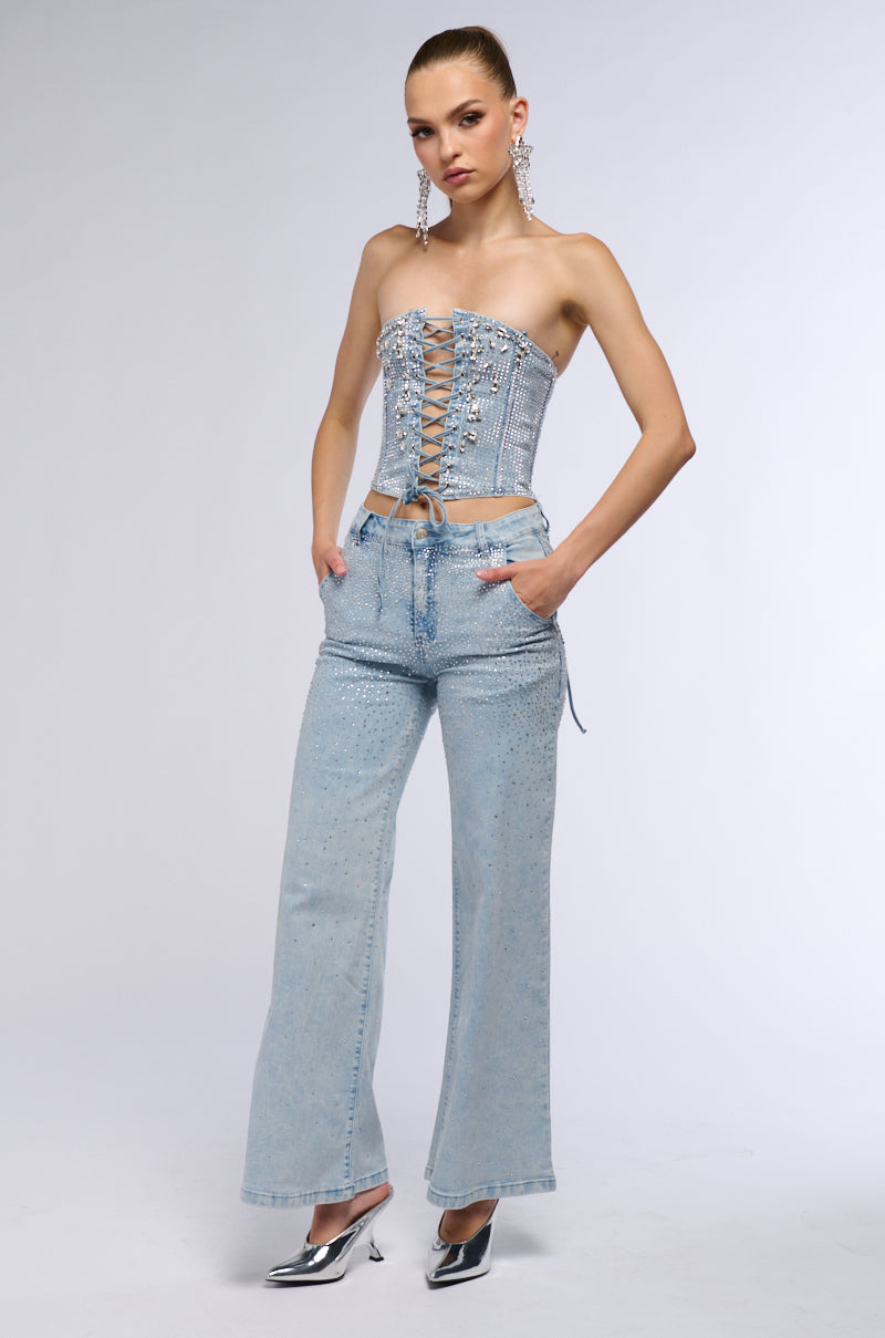 SHINE ON ME DENIM PANT