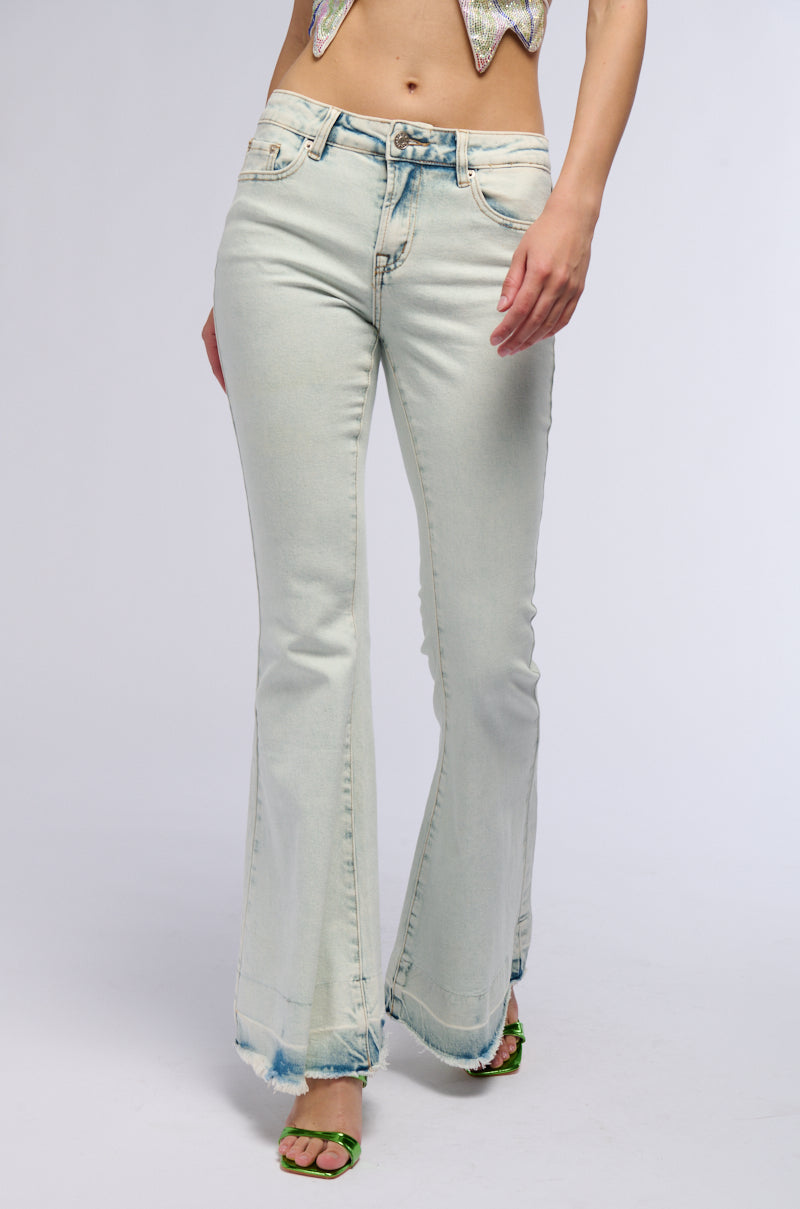 NIGHT SHIFT FLARE DENIM PANT