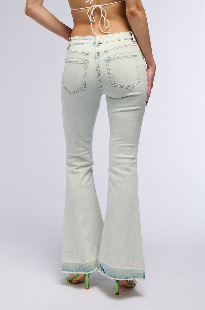 NIGHT SHIFT FLARE DENIM PANT