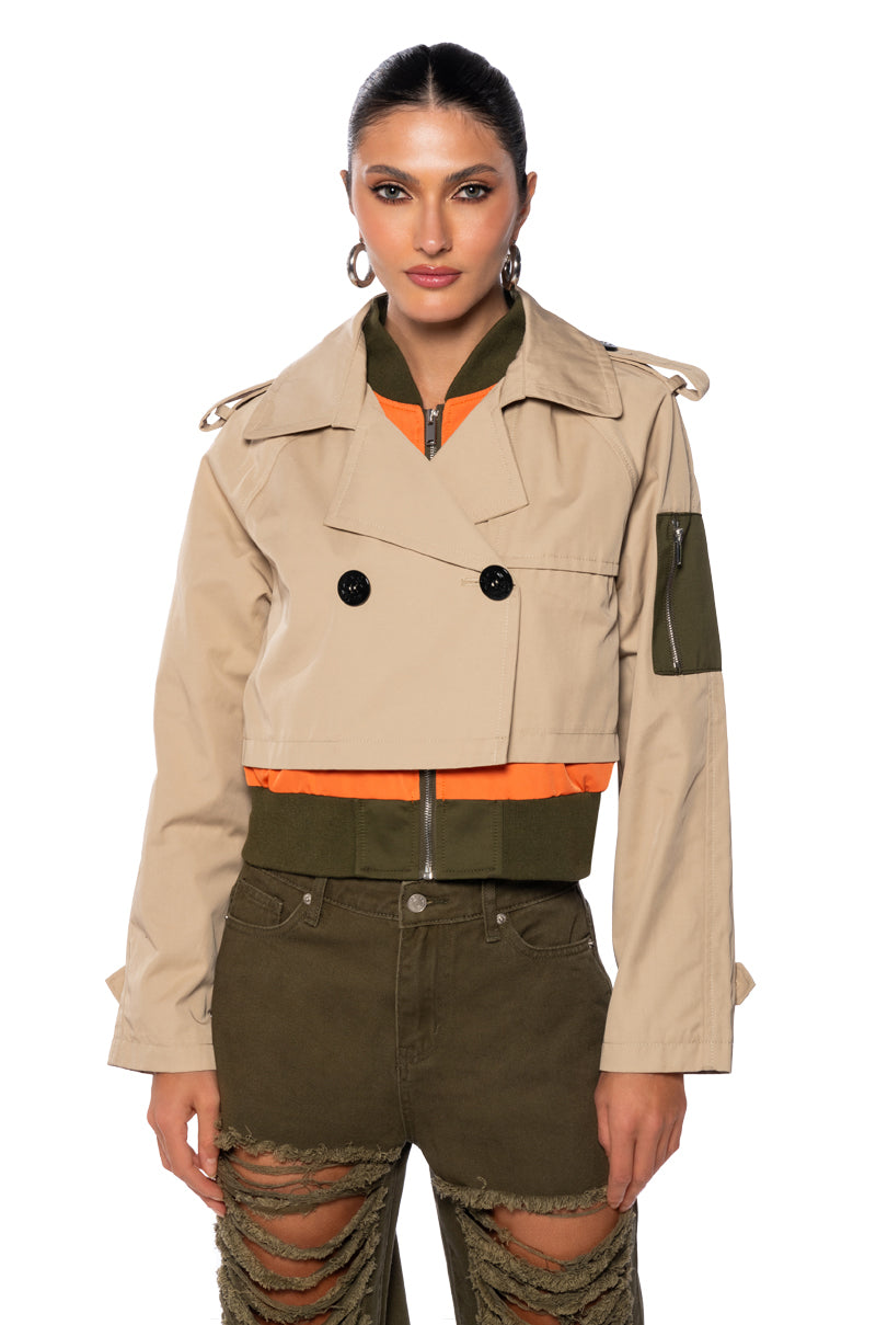 DANA CROPPED TRENCH WITH BOMBER LAYER