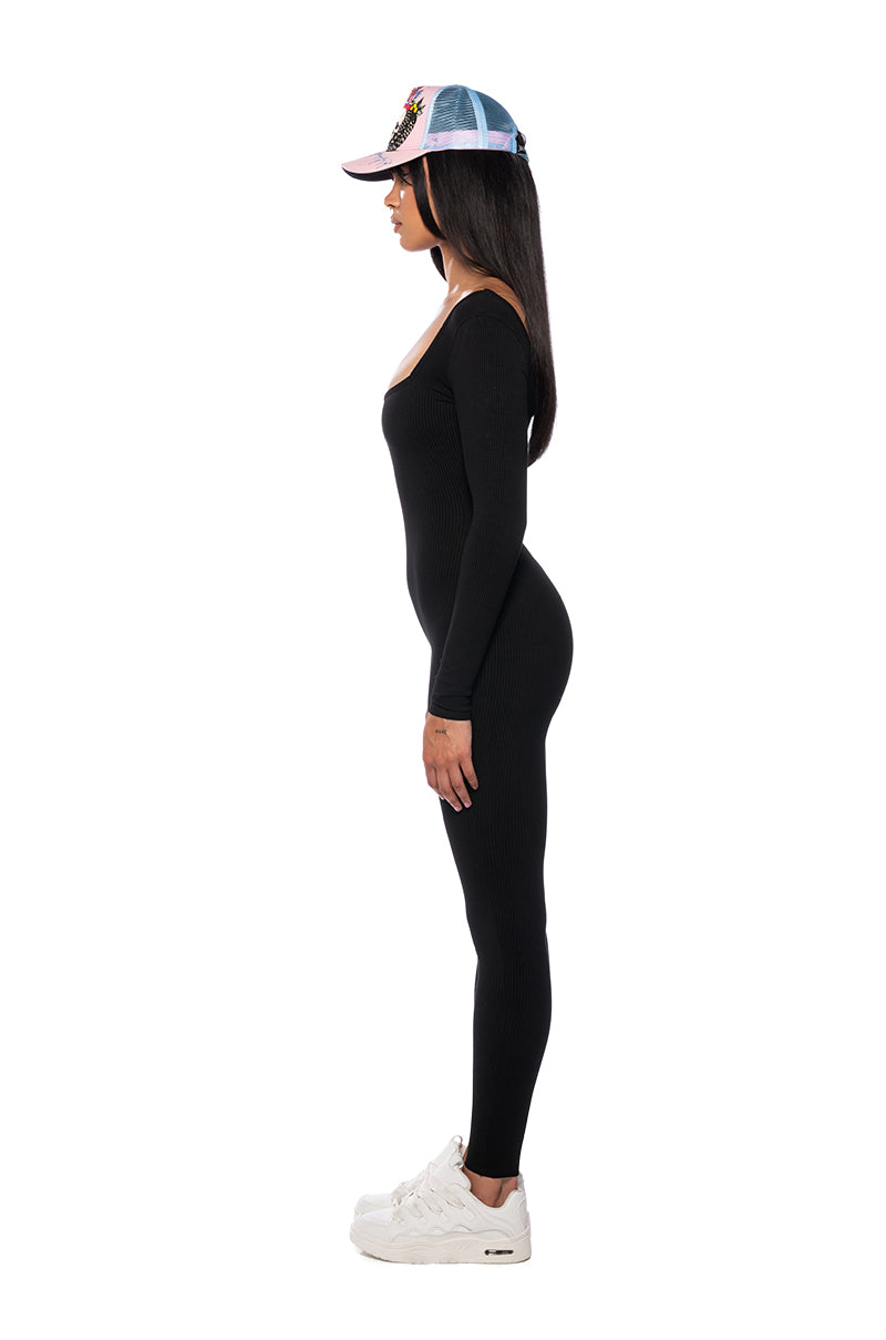 PAXTON LONG SLEEVE CATSUIT