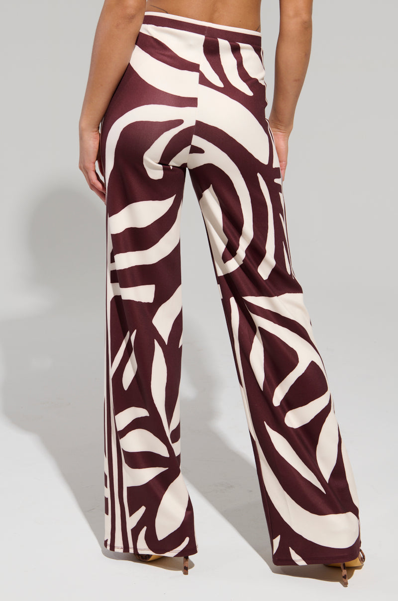 ONE FOR YOU PRINTED PALAZZO PANT