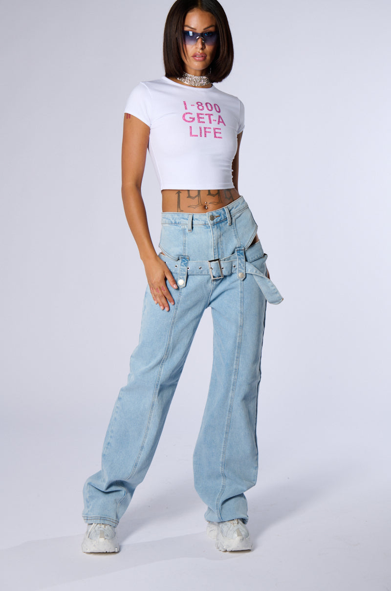 BIGGER AND BRIGHTER DENIM PANT