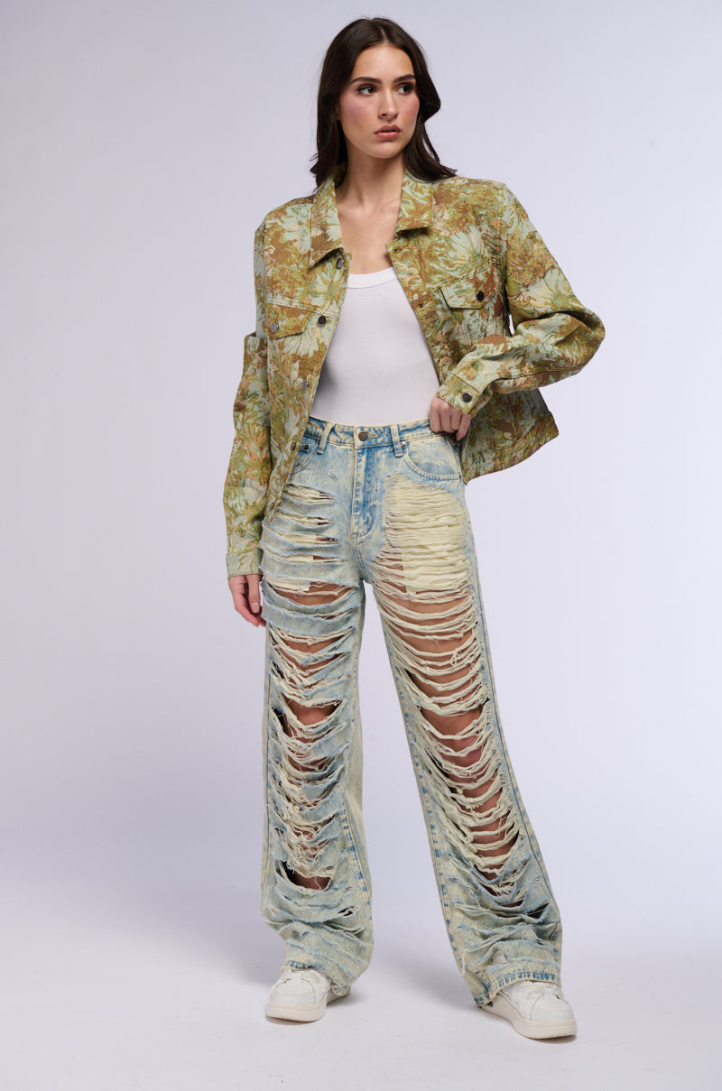 BROCADE TAPESTRY BOMBER JACKET