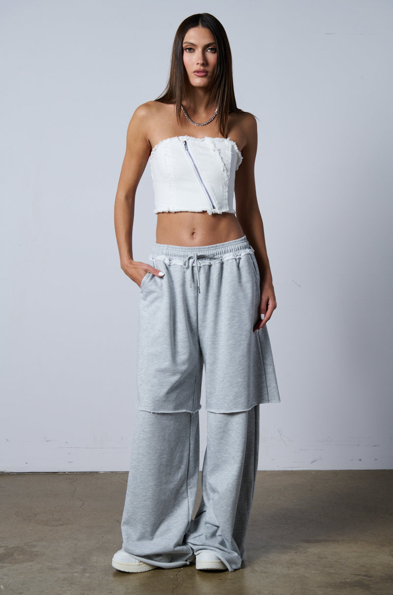 OVER AND OVER WIDE LEG JOGGER