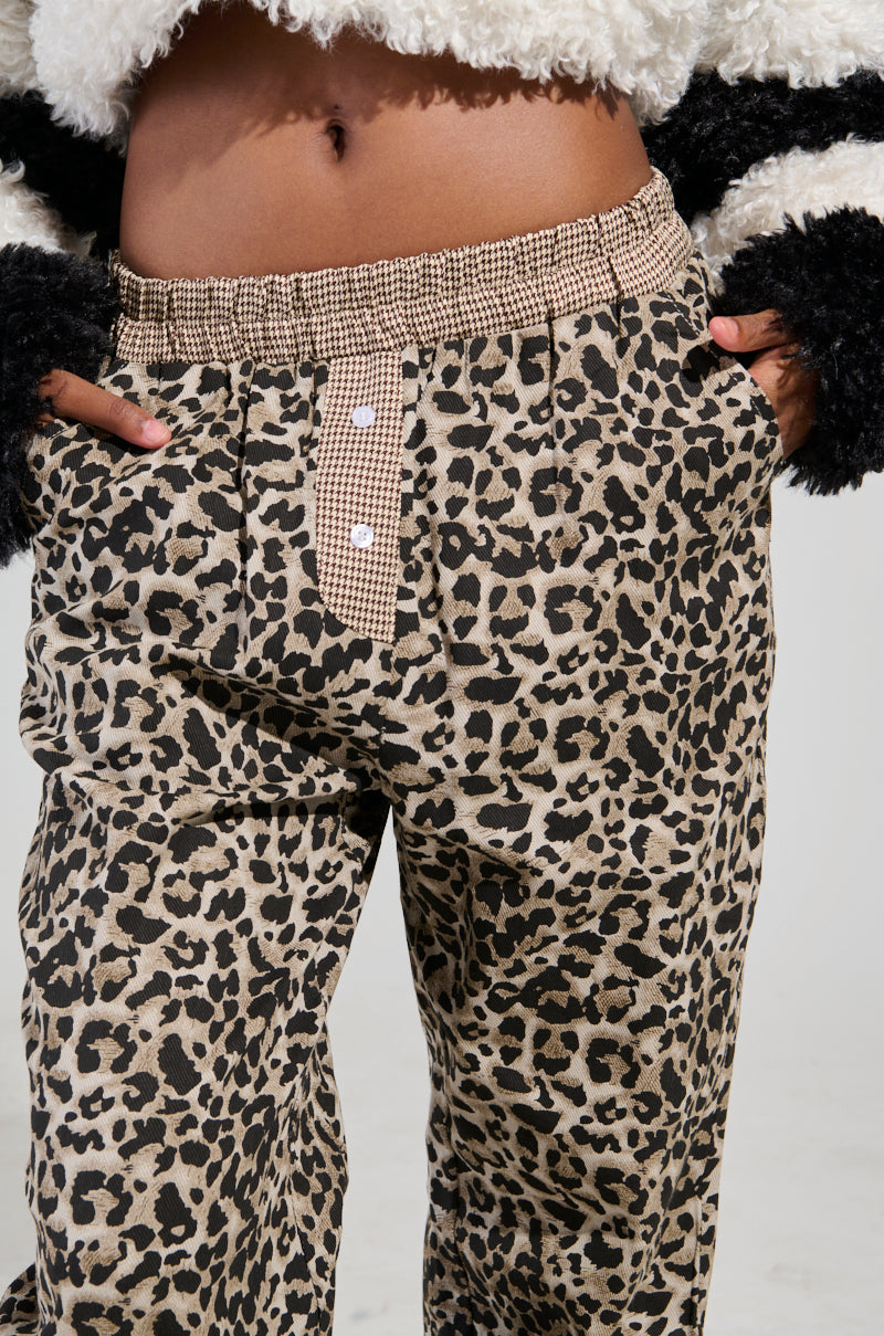 KISS ME CHEETAH PANT