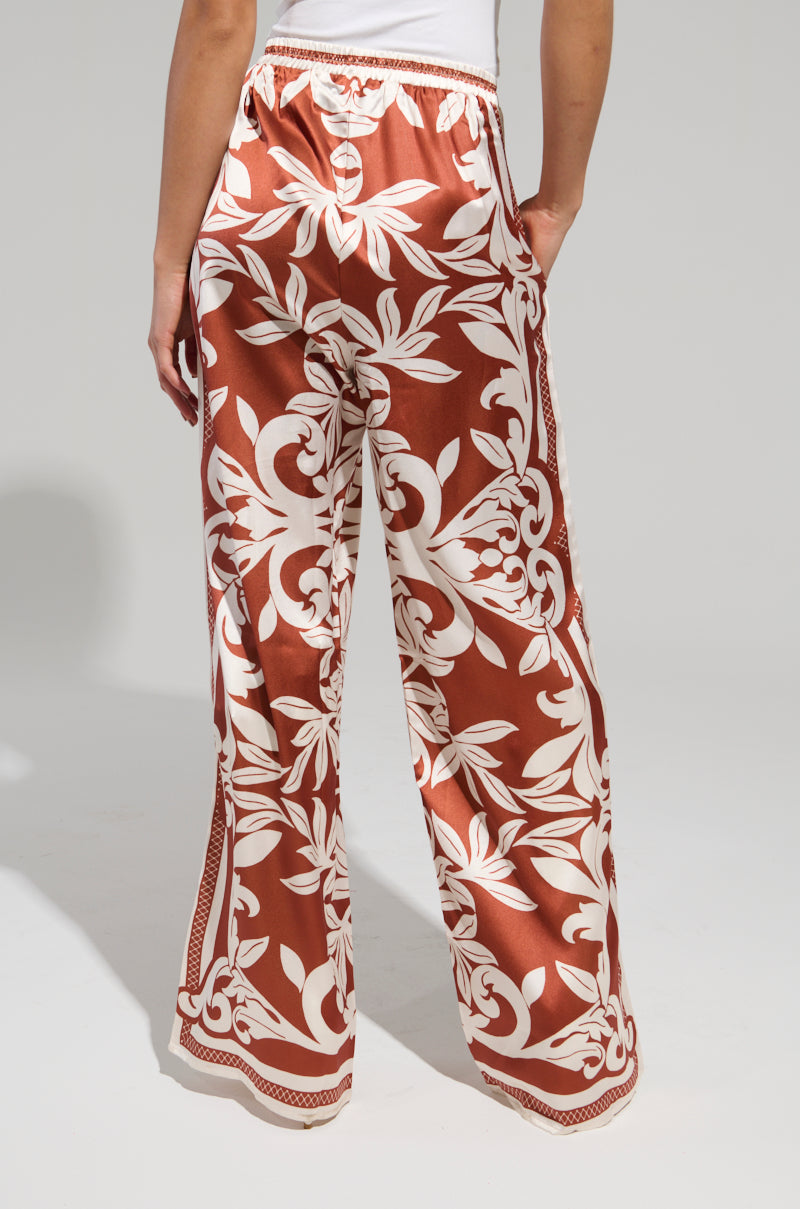 FIND A WAY PRINTED PALAZZO PANT