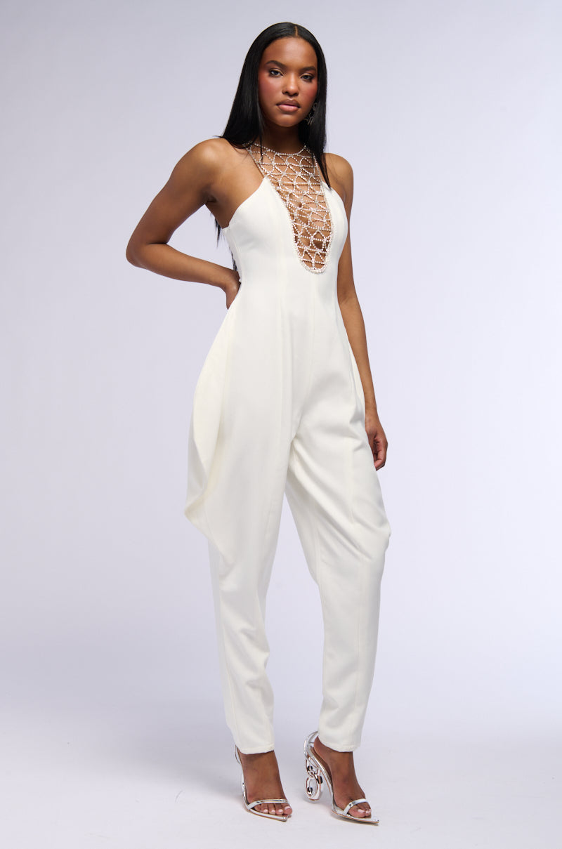 STAR OF THE SHOW EMBELLISHED JUMPSUIT