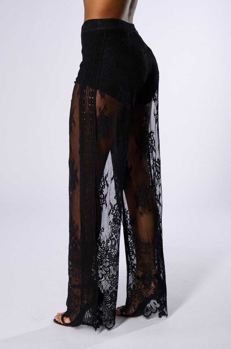 MISS ME YET LACE TROUSER