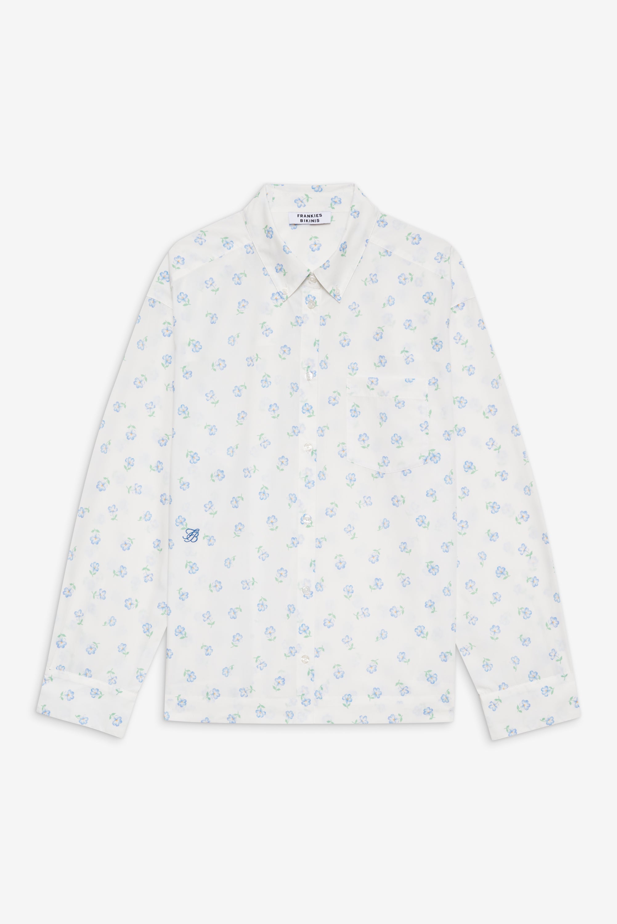 Ralph Long Sleeve Sleep Shirt - Periwinkle