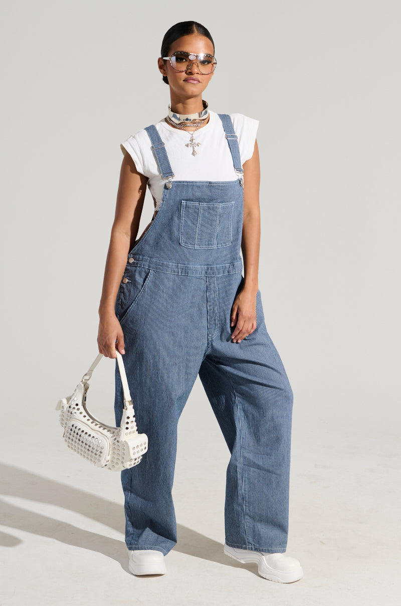 WALKING ON SUNSHINE DENIM JUMPSUIT