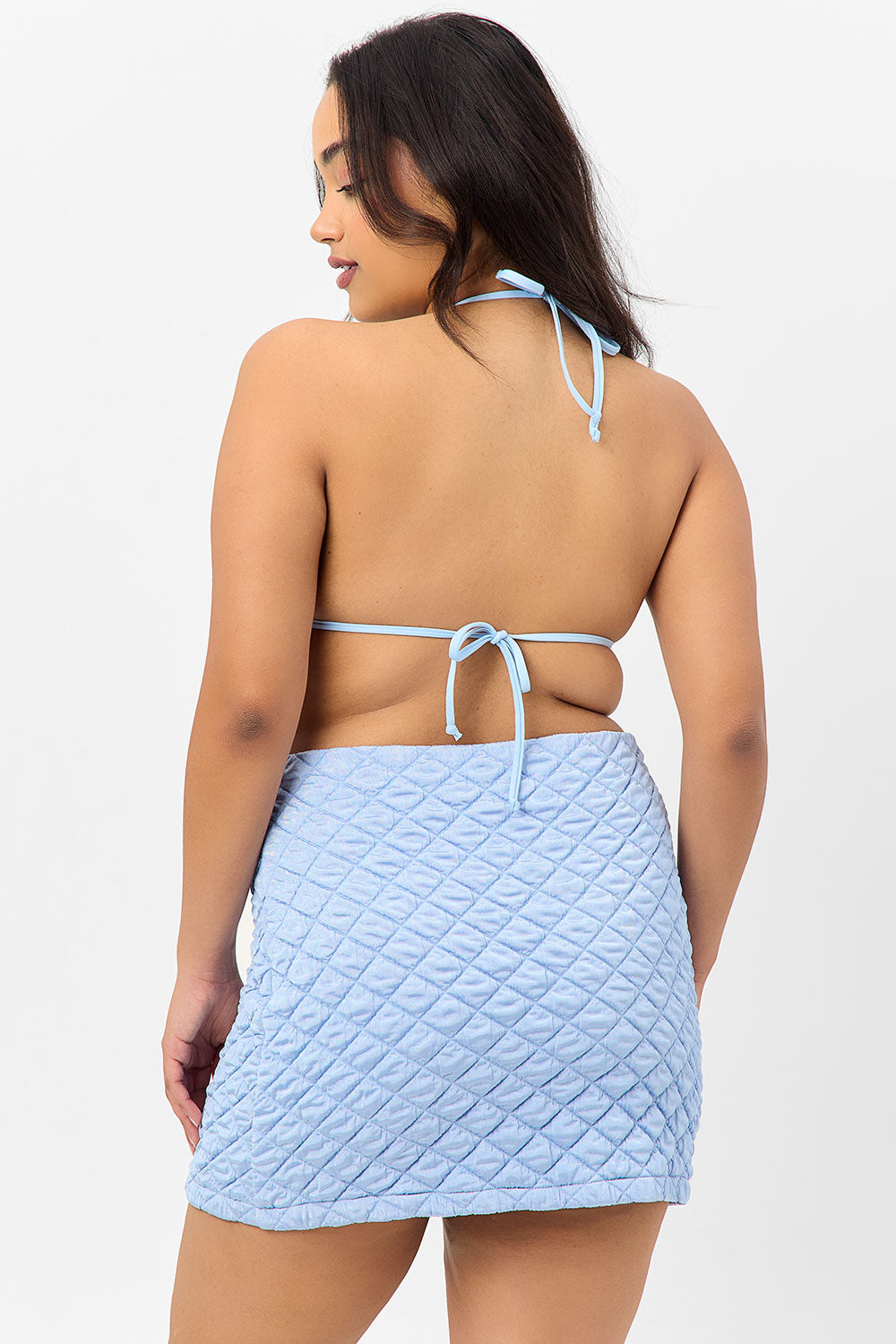 Windward Mini Skirt - Baby Blue