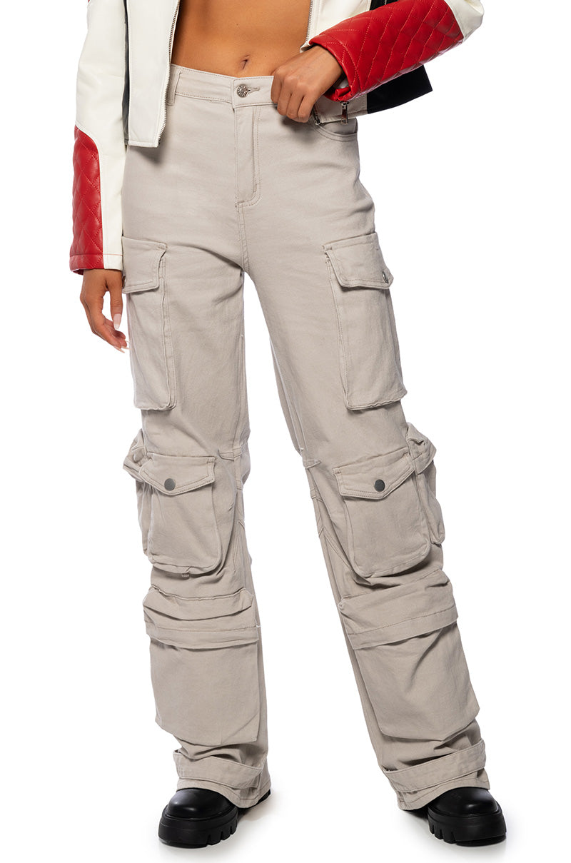 LA ISLA EXTREME STETCH CARGO JEANS