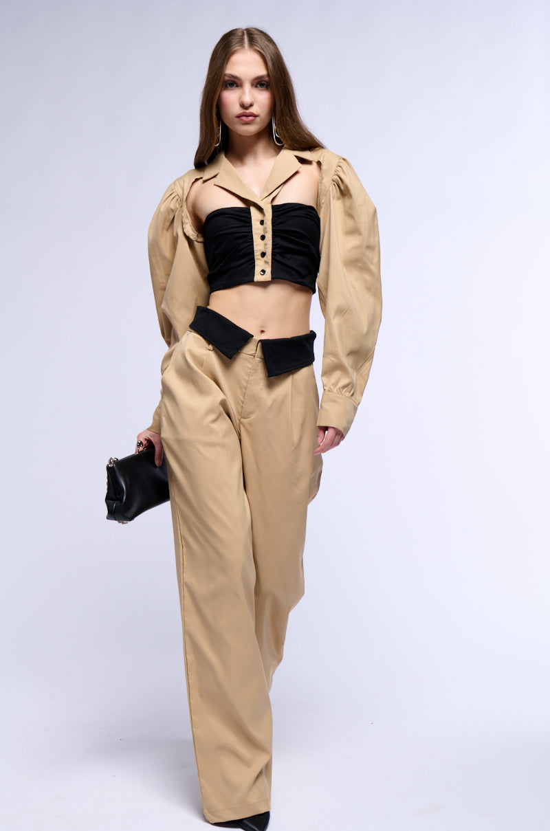 UNDERGROUND WIDE LEG TROUSER