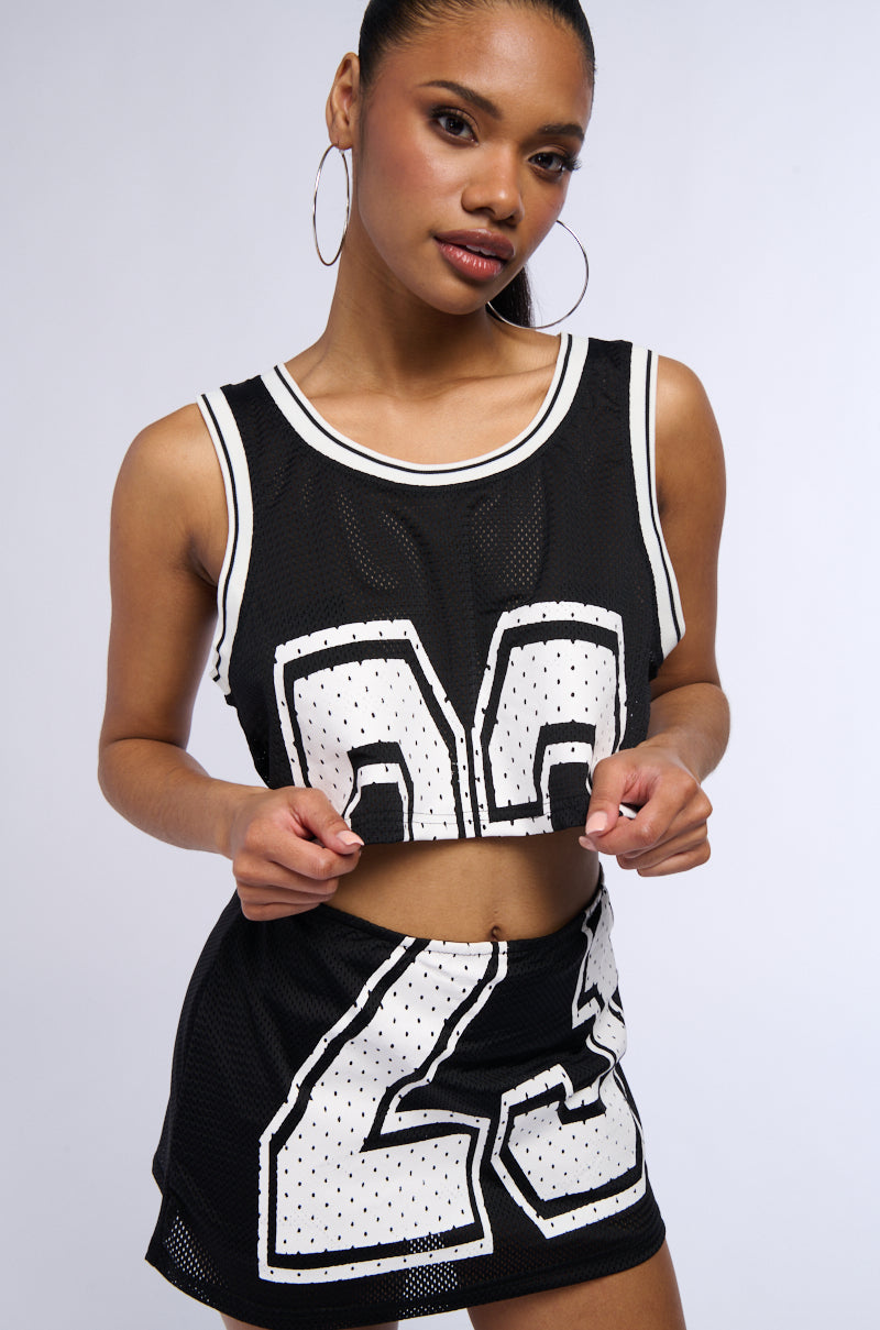 ALL STAR PLAYER JERSEY MINI SKIRT