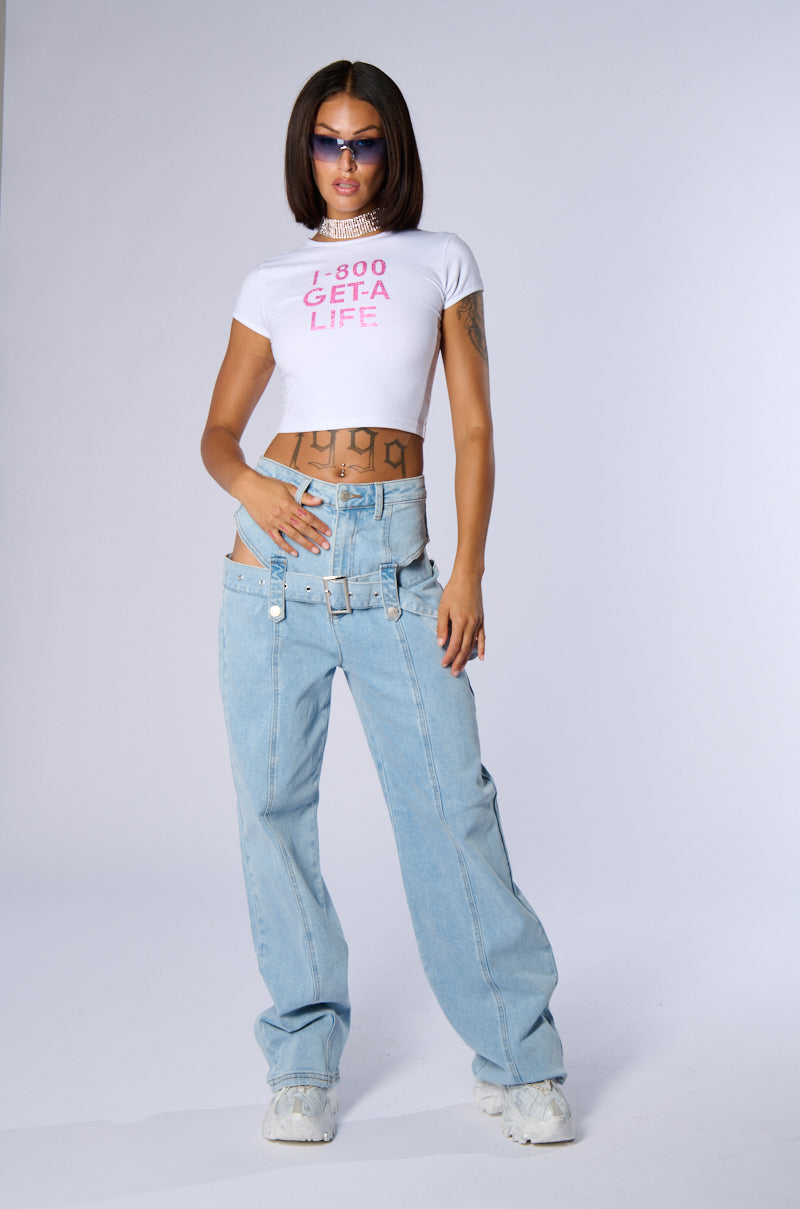 BIGGER AND BRIGHTER DENIM PANT