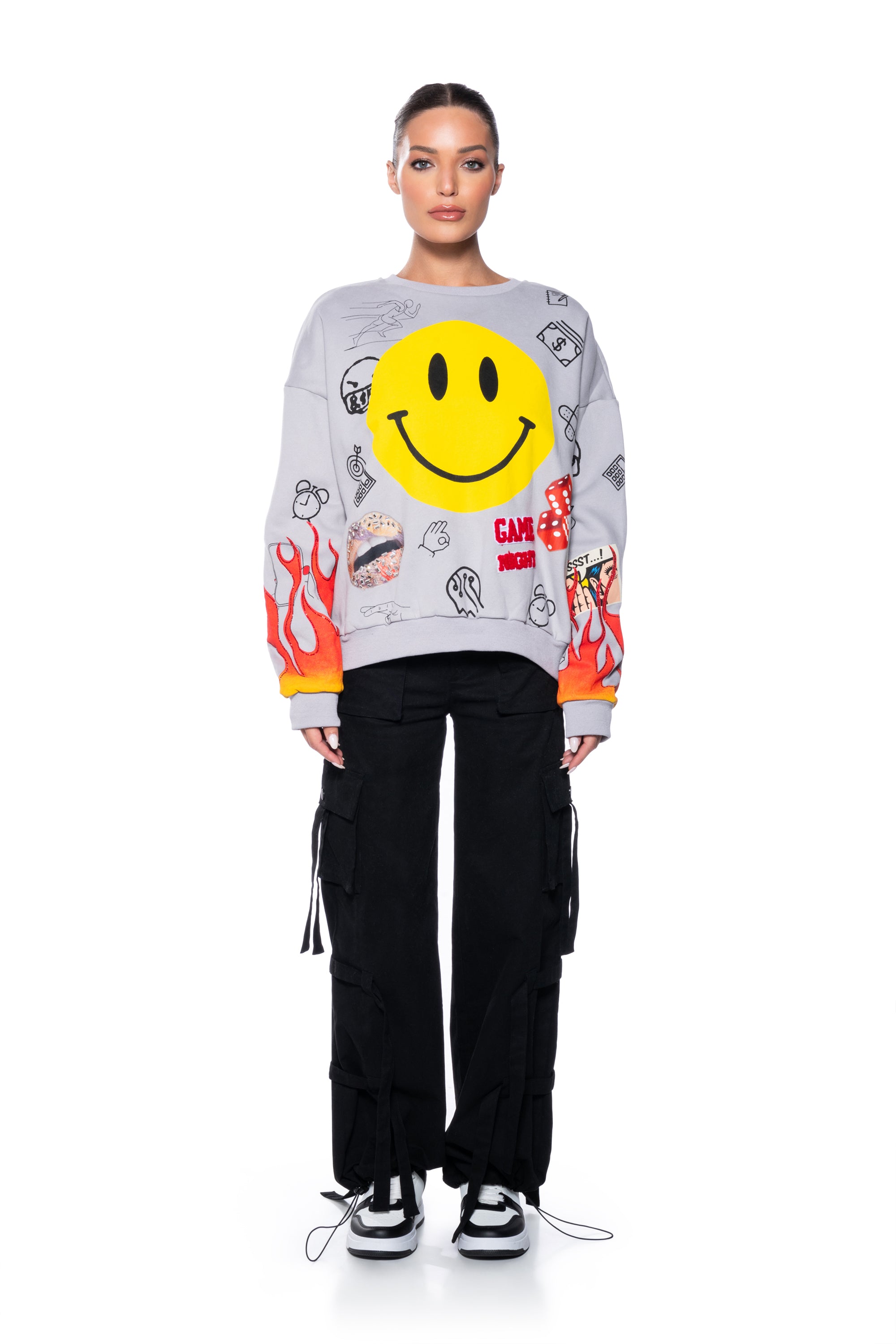 HAPPIER THAN EVER CREWNECK SWEATSHIRT