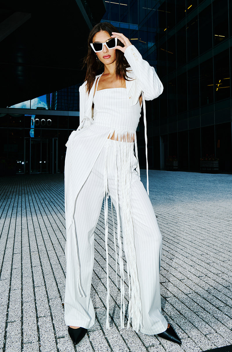 OVER THE TOP TROUSER IN WHITE