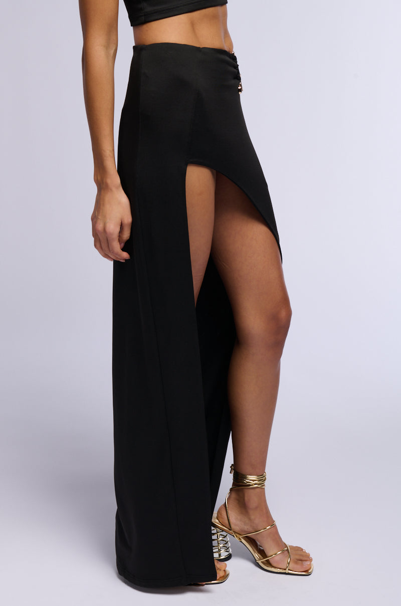 RILEY HIGH SLIT MAXI SKIRT