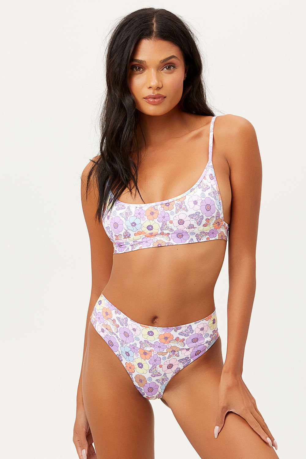 Gavin Cheeky Bikini Bottom - Mariposa