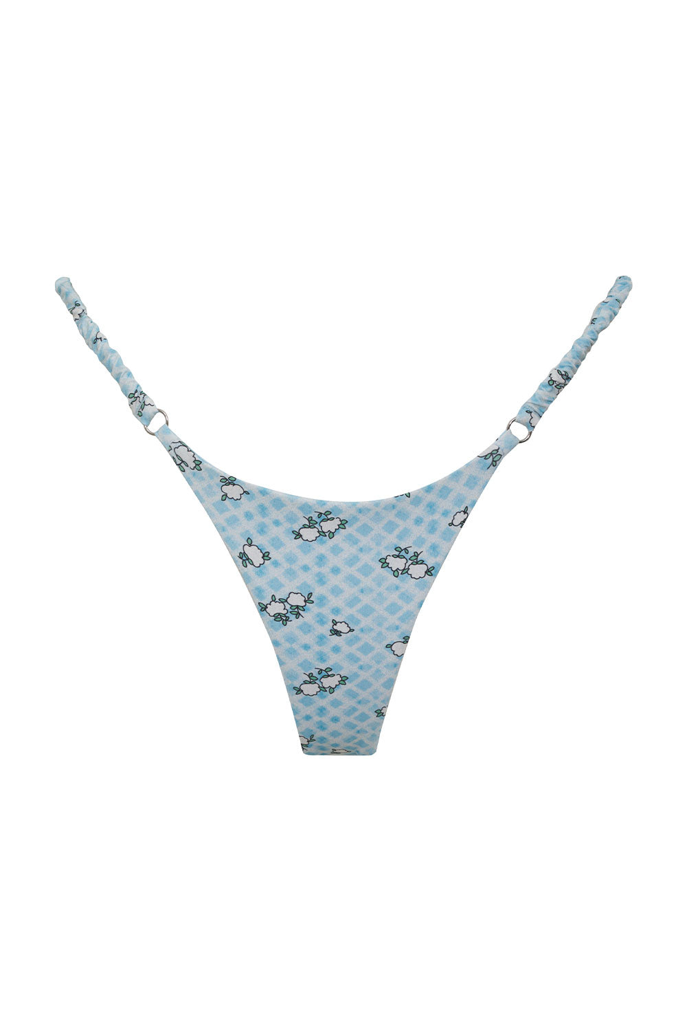 Hope Gingham Skimpy Bikini Bottom - Posie