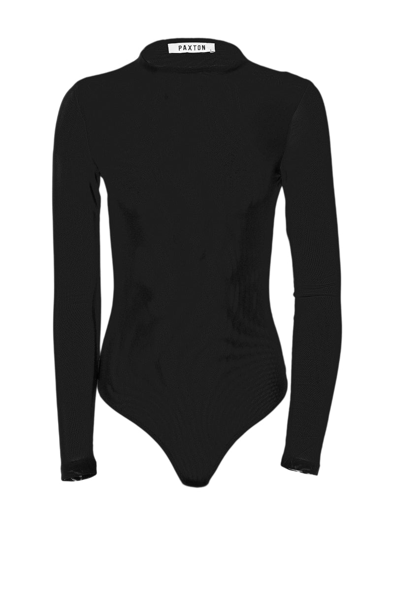 NEW BODY LONG SLEEVE MESH BODYSUIT